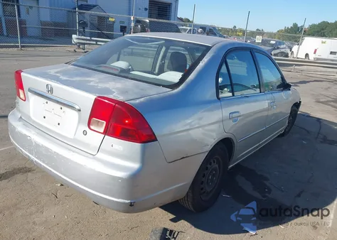 2002 Honda Civic Lx from USA, damaged, VIN 2HGES16592H511134